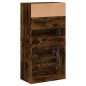 vidaXL Schuhschrank Räuchereiche 60x34x116 cm Holzwerkstoff vidaXL Schuhschrank Räuchereiche 60x34x116 cm Holzwerkstoff