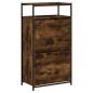 vidaXL Schuhschrank Räuchereiche 60x34x112 cm Holzwerkstoff vidaXL Schuhschrank Räuchereiche 60x34x112 cm Holzwerkstoff