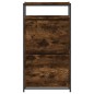 vidaXL Schuhschrank Räuchereiche 60x34x112 cm Holzwerkstoff vidaXL Schuhschrank Räuchereiche 60x34x112 cm Holzwerkstoff