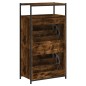 vidaXL Schuhschrank Räuchereiche 60x34x112 cm Holzwerkstoff vidaXL Schuhschrank Räuchereiche 60x34x112 cm Holzwerkstoff