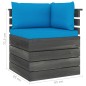 vidaXL 6-tlg. Garten-Sofagarnitur aus Paletten mit Kissen Kiefernholz vidaXL 6-tlg. Garten-Sofagarnitur aus Paletten mit Kissen Kiefernholz
