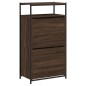 vidaXL Schuhschrank Braun Eichen-Optik 60x34x112 cm Holzwerkstoff vidaXL Schuhschrank Braun Eichen-Optik 60x34x112 cm Holzwerkstoff