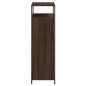 vidaXL Schuhschrank Braun Eichen-Optik 75x34x112 cm Holzwerkstoff vidaXL Schuhschrank Braun Eichen-Optik 75x34x112 cm Holzwerkstoff