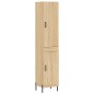 vidaXL Highboard Sonoma-Eiche 34,5x34x180 cm Holzwerkstoff vidaXL Highboard Sonoma-Eiche 34,5x34x180 cm Holzwerkstoff