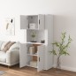 vidaXL Highboard Weiß Holzwerkstoff vidaXL Highboard Weiß Holzwerkstoff