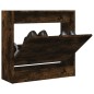 vidaXL Schuhschrank Räuchereiche 60x21x57 cm Holzwerkstoff vidaXL Schuhschrank Räuchereiche 60x21x57 cm Holzwerkstoff