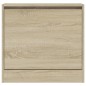 vidaXL Schuhregal Sonoma-Eiche 60x21x57 cm Holzwerkstoff vidaXL Schuhregal Sonoma-Eiche 60x21x57 cm Holzwerkstoff