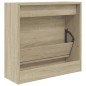 vidaXL Schuhregal Sonoma-Eiche 60x21x57 cm Holzwerkstoff vidaXL Schuhregal Sonoma-Eiche 60x21x57 cm Holzwerkstoff