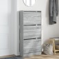 vidaXL Schuhschrank Grau Sonoma 60x21x125,5 cm Holzwerkstoff vidaXL Schuhschrank Grau Sonoma 60x21x125,5 cm Holzwerkstoff