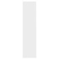 vidaXL Schuhschrank Weiß 80x21x87,5 cm Holzwerkstoff vidaXL Schuhschrank Weiß 80x21x87,5 cm Holzwerkstoff