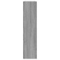 vidaXL Schuhschrank Grau Sonoma 80x21x87,5 cm Holzwerkstoff vidaXL Schuhschrank Grau Sonoma 80x21x87,5 cm Holzwerkstoff