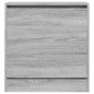 vidaXL Schuhschrank Grau Sonoma 60x34x63,5 cm Holzwerkstoff vidaXL Schuhschrank Grau Sonoma 60x34x63,5 cm Holzwerkstoff