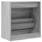 vidaXL Schuhschrank Grau Sonoma 60x34x63,5 cm Holzwerkstoff vidaXL Schuhschrank Grau Sonoma 60x34x63,5 cm Holzwerkstoff