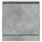 vidaXL Schuhschrank Betongrau 60x34x63,5 cm Holzwerkstoff vidaXL Schuhschrank Betongrau 60x34x63,5 cm Holzwerkstoff