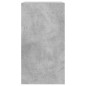 vidaXL Schuhschrank Betongrau 60x34x63,5 cm Holzwerkstoff vidaXL Schuhschrank Betongrau 60x34x63,5 cm Holzwerkstoff