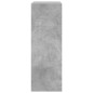 vidaXL Schuhschrank Betongrau 60x34x96,5 cm Holzwerkstoff vidaXL Schuhschrank Betongrau 60x34x96,5 cm Holzwerkstoff