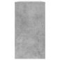 vidaXL Schuhschrank Betongrau 80x34x63 cm Holzwerkstoff vidaXL Schuhschrank Betongrau 80x34x63 cm Holzwerkstoff