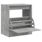 vidaXL Schuhschrank Betongrau 60x42x69 cm Holzwerkstoff vidaXL Schuhschrank Betongrau 60x42x69 cm Holzwerkstoff