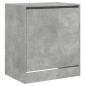 vidaXL Schuhschrank Betongrau 60x42x69 cm Holzwerkstoff vidaXL Schuhschrank Betongrau 60x42x69 cm Holzwerkstoff