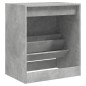 vidaXL Schuhschrank Betongrau 60x42x69 cm Holzwerkstoff vidaXL Schuhschrank Betongrau 60x42x69 cm Holzwerkstoff