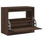 vidaXL Schuhschrank Braun Eichen-Optik 80x42x69 cm Holzwerkstoff vidaXL Schuhschrank Braun Eichen-Optik 80x42x69 cm Holzwerkstoff