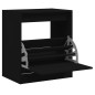 vidaXL Schuhschrank Schwarz 60x42x69 cm Holzwerkstoff vidaXL Schuhschrank Schwarz 60x42x69 cm Holzwerkstoff