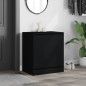 vidaXL Schuhschrank Schwarz 60x42x69 cm Holzwerkstoff vidaXL Schuhschrank Schwarz 60x42x69 cm Holzwerkstoff