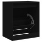 vidaXL Schuhschrank Schwarz 60x42x69 cm Holzwerkstoff vidaXL Schuhschrank Schwarz 60x42x69 cm Holzwerkstoff