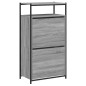 vidaXL Schuhschrank Grau Sonoma 60x34x112 cm Holzwerkstoff vidaXL Schuhschrank Grau Sonoma 60x34x112 cm Holzwerkstoff