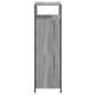 vidaXL Schuhschrank Grau Sonoma 60x34x112 cm Holzwerkstoff vidaXL Schuhschrank Grau Sonoma 60x34x112 cm Holzwerkstoff