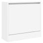 vidaXL Schuhschrank Weiß 60x21x57 cm Holzwerkstoff vidaXL Schuhschrank Weiß 60x21x57 cm Holzwerkstoff