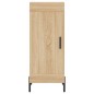 vidaXL Highboard Sonoma-Eiche 34,5x34x180 cm Holzwerkstoff vidaXL Highboard Sonoma-Eiche 34,5x34x180 cm Holzwerkstoff