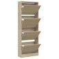 vidaXL Schuhschrank Sonoma-Eiche 60x21x163,5 cm Holzwerkstoff vidaXL Schuhschrank Sonoma-Eiche 60x21x163,5 cm Holzwerkstoff