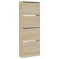 vidaXL Schuhschrank Sonoma-Eiche 60x21x163,5 cm Holzwerkstoff vidaXL Schuhschrank Sonoma-Eiche 60x21x163,5 cm Holzwerkstoff