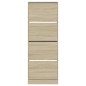 vidaXL Schuhschrank Sonoma-Eiche 60x21x163,5 cm Holzwerkstoff vidaXL Schuhschrank Sonoma-Eiche 60x21x163,5 cm Holzwerkstoff