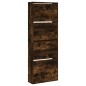 vidaXL Schuhschrank Räuchereiche 60x21x163,5 cm Holzwerkstoff vidaXL Schuhschrank Räuchereiche 60x21x163,5 cm Holzwerkstoff