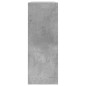 vidaXL Schuhschrank Betongrau 80x21x57 cm Holzwerkstoff vidaXL Schuhschrank Betongrau 80x21x57 cm Holzwerkstoff
