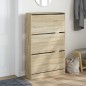 vidaXL Schuhschrank Sonoma-Eiche 80x21x125,5 cm Holzwerkstoff vidaXL Schuhschrank Sonoma-Eiche 80x21x125,5 cm Holzwerkstoff