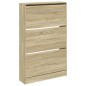 vidaXL Schuhschrank Sonoma-Eiche 80x21x125,5 cm Holzwerkstoff vidaXL Schuhschrank Sonoma-Eiche 80x21x125,5 cm Holzwerkstoff