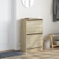 vidaXL Schuhschrank Sonoma-Eiche 60x34x96,5 cm Holzwerkstoff vidaXL Schuhschrank Sonoma-Eiche 60x34x96,5 cm Holzwerkstoff