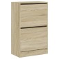 vidaXL Schuhschrank Sonoma-Eiche 60x34x96,5 cm Holzwerkstoff vidaXL Schuhschrank Sonoma-Eiche 60x34x96,5 cm Holzwerkstoff