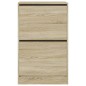vidaXL Schuhschrank Sonoma-Eiche 60x34x96,5 cm Holzwerkstoff vidaXL Schuhschrank Sonoma-Eiche 60x34x96,5 cm Holzwerkstoff