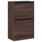 vidaXL Schuhschrank Braun Eichen-Optik 60x34x96,5 cm Holzwerkstoff vidaXL Schuhschrank Braun Eichen-Optik 60x34x96,5 cm Holzwerkstoff