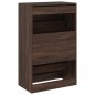 vidaXL Schuhschrank Braun Eichen-Optik 60x34x96,5 cm Holzwerkstoff vidaXL Schuhschrank Braun Eichen-Optik 60x34x96,5 cm Holzwerkstoff