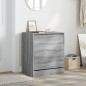 vidaXL Schuhschrank Grau Sonoma 60x42x69 cm Holzwerkstoff vidaXL Schuhschrank Grau Sonoma 60x42x69 cm Holzwerkstoff