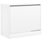 vidaXL Schuhschrank Weiß 80x42x69 cm Holzwerkstoff vidaXL Schuhschrank Weiß 80x42x69 cm Holzwerkstoff