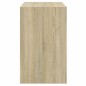 vidaXL Schuhschrank Sonoma-Eiche 80x42x69 cm Holzwerkstoff vidaXL Schuhschrank Sonoma-Eiche 80x42x69 cm Holzwerkstoff