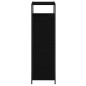 vidaXL Schuhschrank Schwarz 60x34x112 cm Holzwerkstoff vidaXL Schuhschrank Schwarz 60x34x112 cm Holzwerkstoff