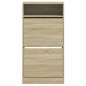 vidaXL Schuhschrank Sonoma-Eiche 60x34x116 cm Holzwerkstoff vidaXL Schuhschrank Sonoma-Eiche 60x34x116 cm Holzwerkstoff