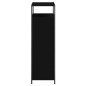 vidaXL Schuhschrank Schwarz 75x34x112 cm Holzwerkstoff vidaXL Schuhschrank Schwarz 75x34x112 cm Holzwerkstoff